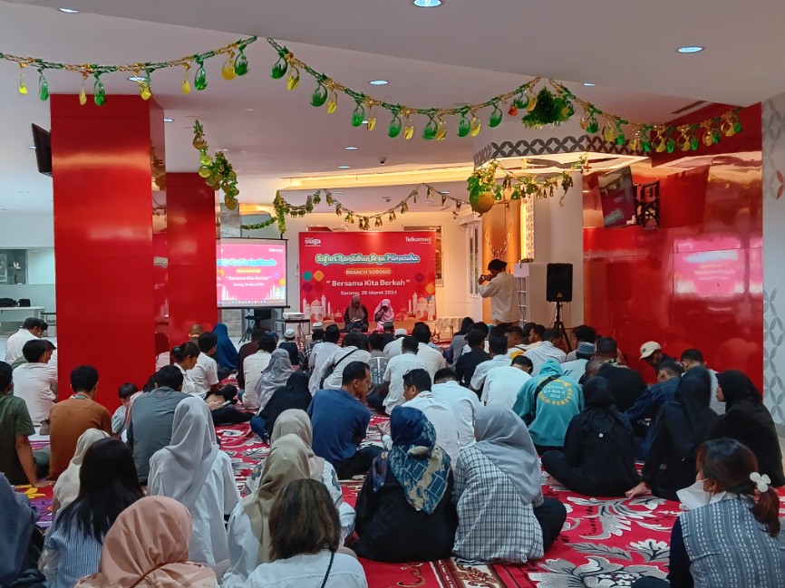 Safari Ramadhan, Ini Tiga Rangkaian Kegiatan Telkomsel Sorong - Kapabar.com
